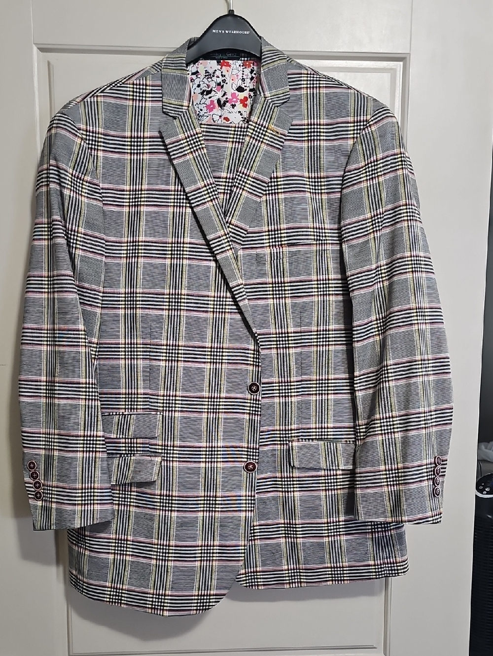 Paisley and Grey Mens Suit